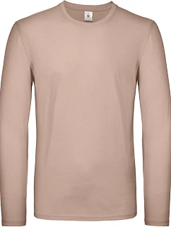 B&C #E150 LSL Tričko s dlouhým rukávem 01.005T millennial pink