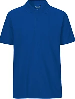 Neutral O 20080 Pánské piqué polo z bio bavlny 77.2080 royal