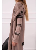 Dámský cardigan - béžový