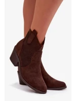 Boty na podpatku  model 224427 Step in style