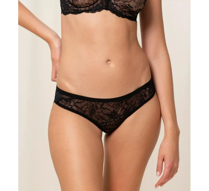 Dámské kalhotky Amourette Charm Brazilian01 - černé - TRIUMPH