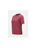 Dámské tričko PEAK PERFORMANCE W Original Small Logo Tee, červené