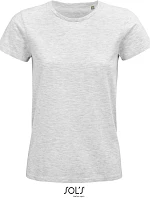 SOL'S Pioneer Women Dámské tričko z bio bavlny 25.3579 ash