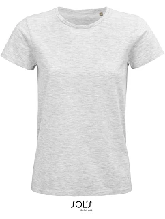 SOL'S Pioneer Women Dámské tričko z bio bavlny 25.3579 ash
