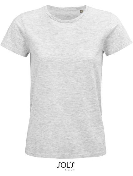 SOL'S Pioneer Women Dámské tričko z bio bavlny 25.3579 ash SOL'S Pioneer Women Dámské tričko z bio bavlny 25.3579 ash