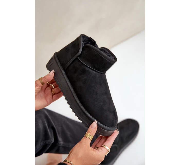 Dámské Sněhule Na Platformě D.Franklin DFSH370010 Černé