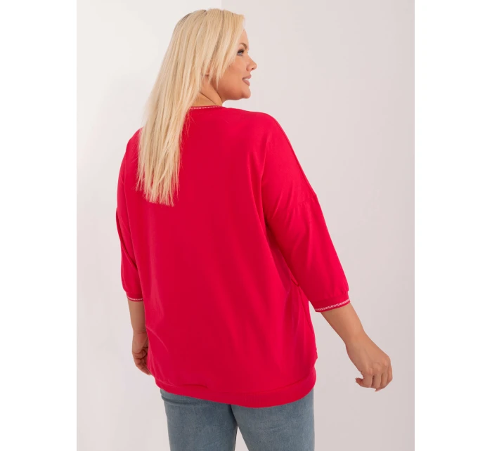 Bluzka RV BZ model 21271996 czerwony - FPrice Bluzka RV BZ model 21271996 czerwony - FPrice