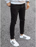 Černé pánské kalhoty Dstreet UX3852