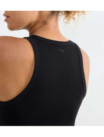 sloggi GO Ribbed Tank Top - BLACK - SLOGGI BLACK - SLOGGI