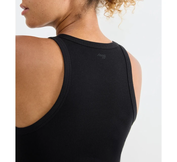 sloggi GO Ribbed Tank Top - BLACK - SLOGGI BLACK - SLOGGI