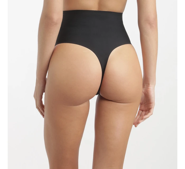Dámská tanga s vyšším pasem model 21481275 MID WAIST THONG  černá - DIM