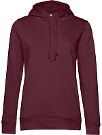 B&C Inspire Hooded /women_° Dámská mikina s kapucí 01.W34B burgundy B&C Inspire Hooded /women_° Dámská mikina s kapucí 01.W34B burgundy