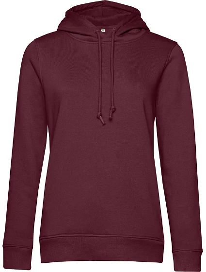 B&C Inspire Hooded /women_° Dámská mikina s kapucí 01.W34B burgundy B&C Inspire Hooded /women_° Dámská mikina s kapucí 01.W34B burgundy