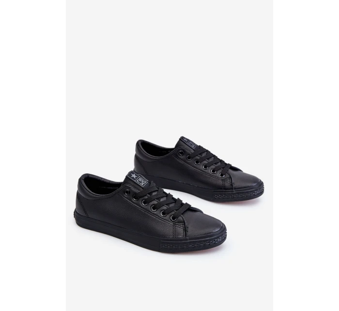 Dámské klasické kožené tenisky Černé Misima Dámské klasické kožené tenisky Černé Misima