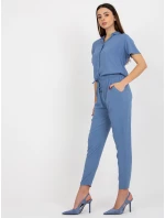 Spodnie model 21271929 niebieski - FPrice Spodnie model 21271929 niebieski - FPrice