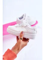 Dětská sportovní obuv na suchý zip White Elike Dětská sportovní obuv na suchý zip White Elike