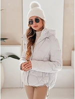 Dámská zimní bunda TY5042  sv. šedá - FashionStreet