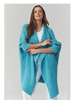 Svetr na zapínání  model 226879 Makadamia