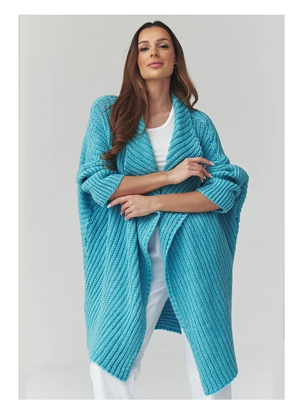 Svetr na zapínání  model 226879 Makadamia