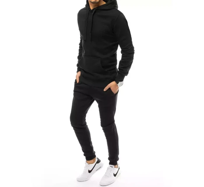 FashionStreet černá pánská tepláková souprava AX0383