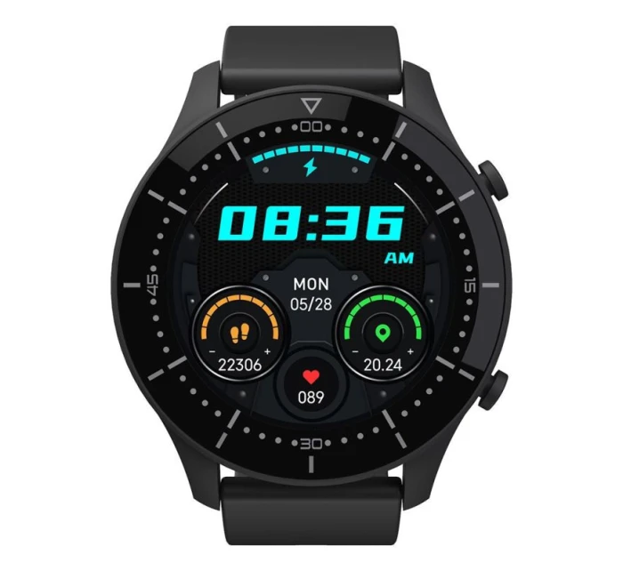 MEDIA-TECH SMARTBAND GENOA, FUNKCE VOLÁNÍ PŘES BLUETOOTH, MĚŘENÍ KREVNÍHO TLAKU, PULSU A DALŠÍCH PARAMETRŮ MT870