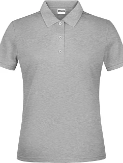 JN Dámské piqué polo 02.0 grey heather model 22413844 - Daiber