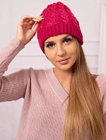 Dámská čepice Kalina K362 fuchsiová