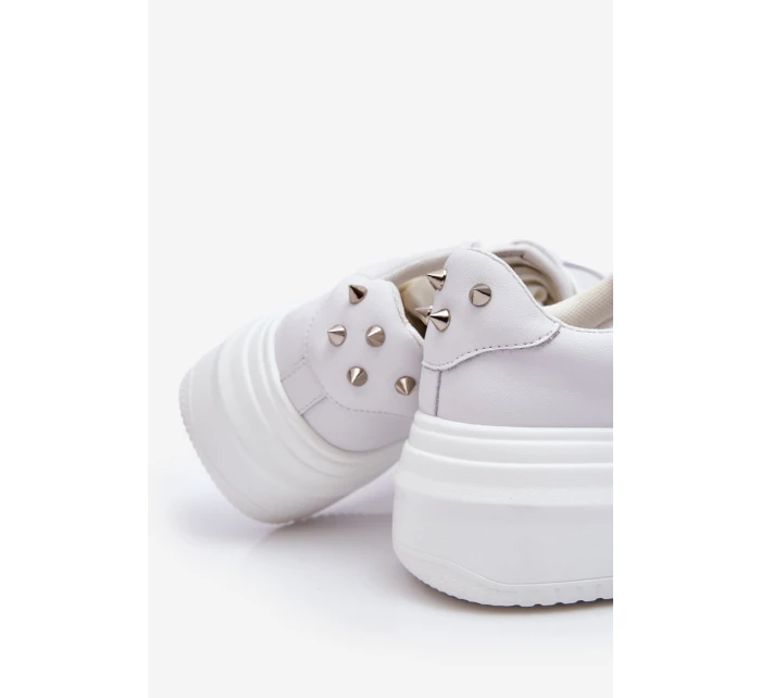 Dámské klasické sportovní boty GOE LL2N4060 Bíle Dámské klasické sportovní boty GOE LL2N4060 Bíle