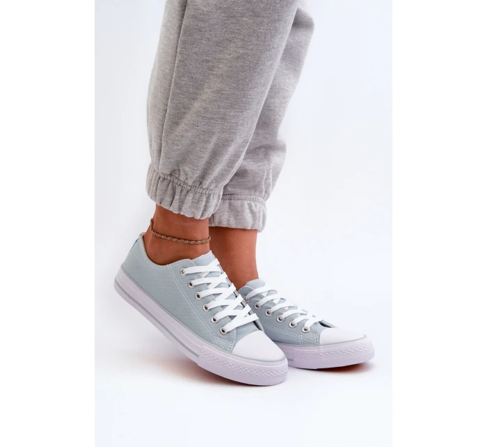 Dámské látkové klasické nízké tenisky máta model 21662384 - Boto Dámské látkové klasické nízké tenisky máta model 21662384 - Boto