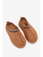 Dětské juniorská sněhule s výšivkou na platformě Camel Jolisse Dětské juniorská sněhule s výšivkou na platformě Camel Jolisse