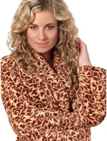 Dámský župan se šálovým límcem VICTORIA model 18997705 - Vestis Dámský župan se šálovým límcem VICTORIA model 18997705 - Vestis