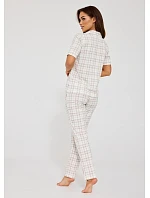 Pyžamo Cornette 879/342 Holly kr/r S-2XL rozepínací