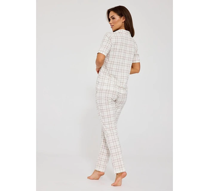 Pyžamo Cornette 879/342 Holly kr/r S-2XL rozepínací