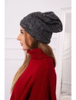 Fleecová čepice Edyta K298 graphite Fleecová čepice Edyta K298 graphite