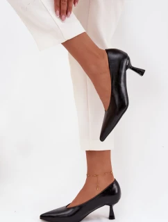 Lakované lodičky na Černé model 21710737 - Boto