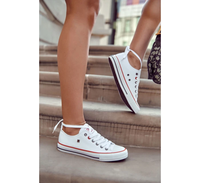 Dámské Bílé tenisky Big Star T274022 Dámské Bílé tenisky Big Star T274022