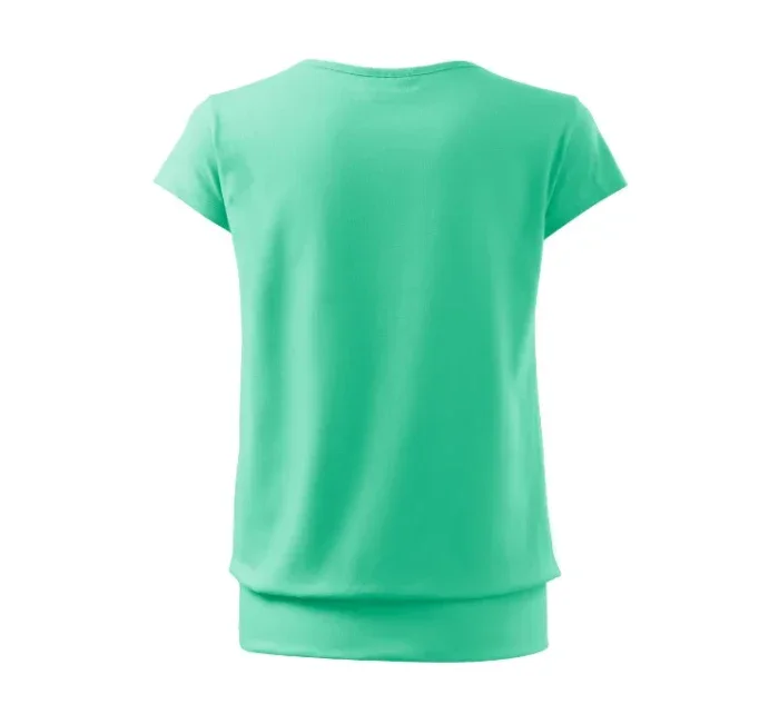 City tričko dámské mátová City tričko dámské mátová