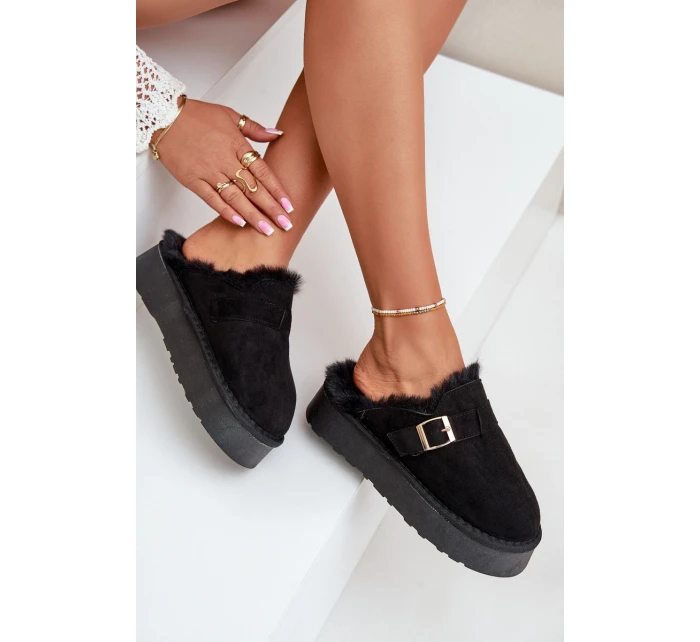 Dámské pantofle FA-185 černé - Step in Style Dámské pantofle FA-185 černé - Step in Style