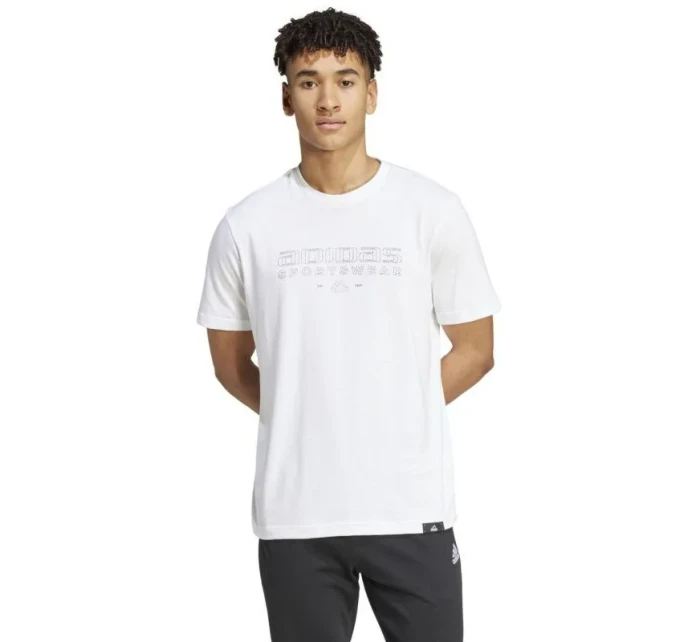 Tričko adidas Tech Linear Graphic M IW2690 pánské