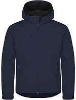 Classics Softshell Hoody M Pánská 3vrstvá softshellová bunda s kapucí model 22471071 dark navy - Clique
