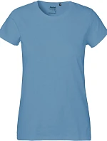 Neutral O 80001 Dámské tričko z těžké bio bavlny 77.8001 dusty indigo