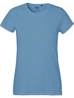 Neutral O 80001 Dámské tričko z těžké bio bavlny 77.8001 dusty indigo