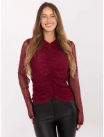 Bluzka IT BZ model 21480366 bordowy - FPrice