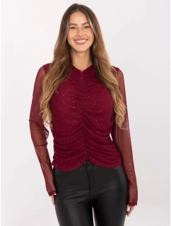 Bluzka IT BZ model 21480366 bordowy - FPrice