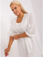 LK SK 509350 šaty.25 ecru LK SK 509350 šaty.25 ecru