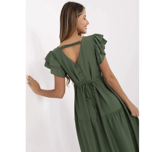 Šaty MI SK A2489.21 khaki Šaty MI SK A2489.21 khaki