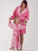 AKCE Župan Pink stripes 48053430-Vestis