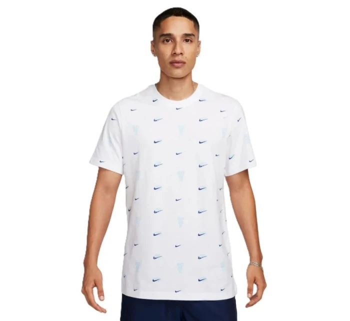 Dámské tričko M FQ8036-100 bílo-modré - Nike Dámské tričko M FQ8036-100 bílo-modré - Nike