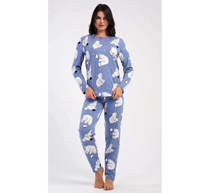 Dámské pyžamo dlouhé a model 21417091 - Vienetta