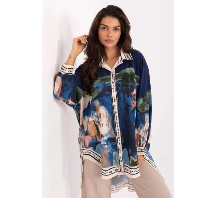 Košile s dlouhým rukávem  model 218393 Rue Paris